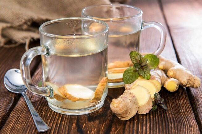 Zázvorový čaj je lahodný a léčivý nápoj pro zvýšení mužské potence